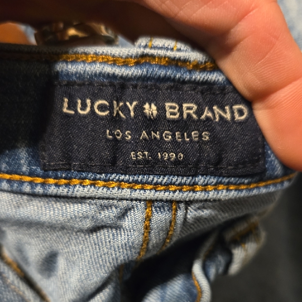 Lucky Brand 329 Light Blue Denim Jeans 34x30 - Picture 2 of 6